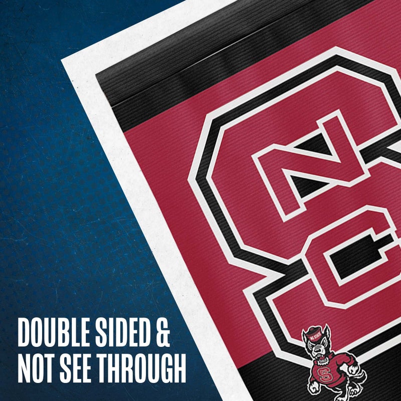 BSI PRODUCTS, INC. - Washington State Cougars 2-Sided Garden Flag & Plastic Pole with Suction Cups - WSU Football Pride - Durable for Indoor and Outdoor Use - Great Fan Gift Idea - Washington State - Image 2
